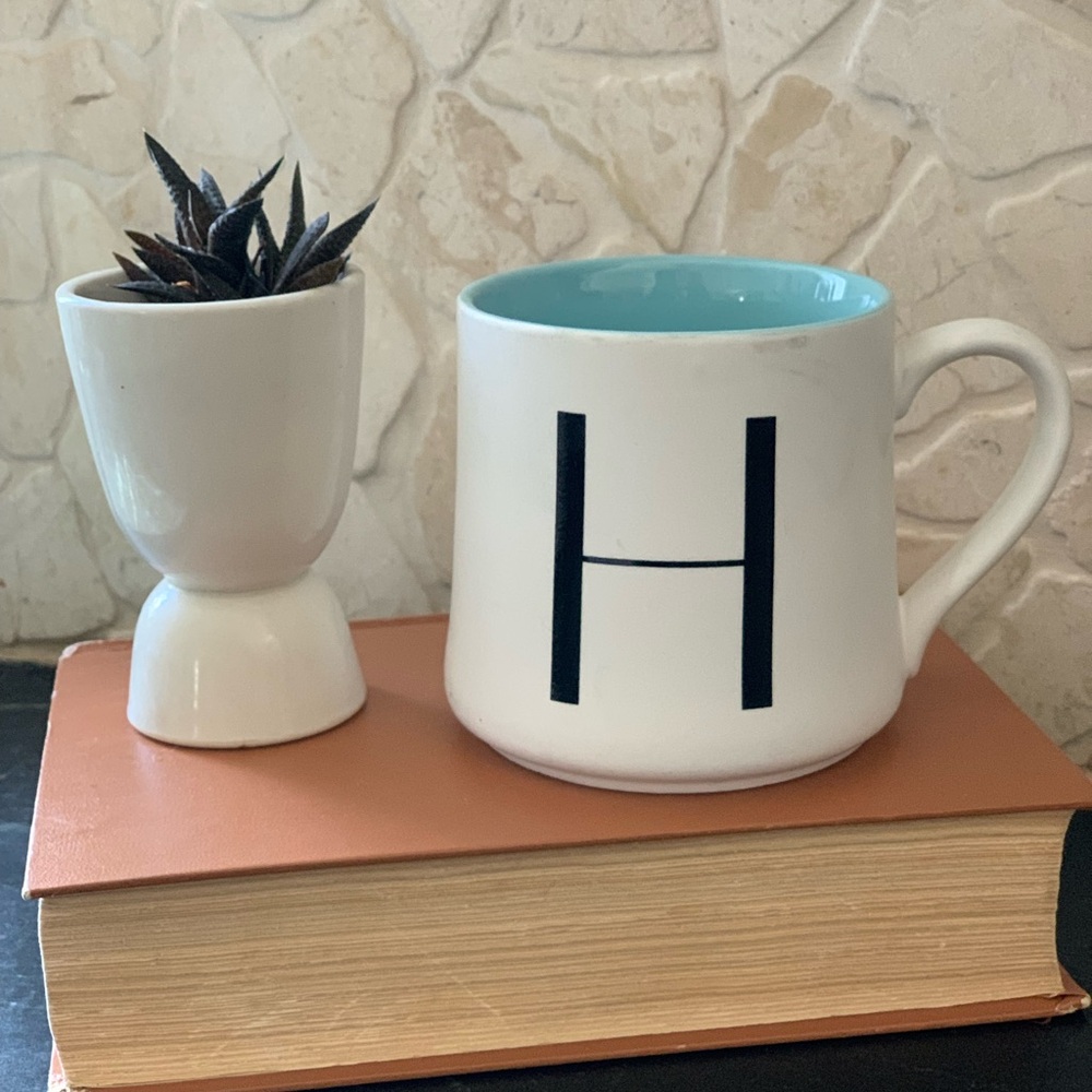 INDIGO | “H” Initial Mug